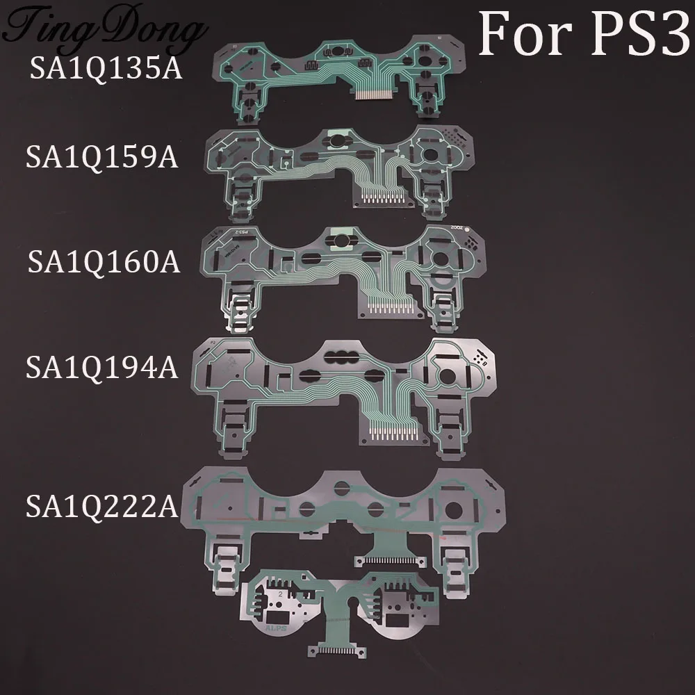 Controller Ribbon Circuit Board for PS3 Controller Dualshock 3 SA1Q135A SA1Q160A SA1Q159A SA1Q194A Vibration Conductive Film