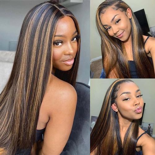 Remy Human Hair 5x5 Closure 13x6 Lace Front 13x4 Lace Front Wig Side Part Middle Part Free Part Brazilian Hair Curly Body Wave Multi-color Wig 130% 150% 180% Density with Baby Hair Highlighted