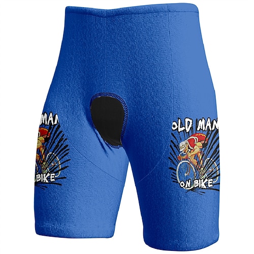 Herren Grafik Fahrradhose Fahrradshorts Fahhrad Shorts Schmale Passform Sport Schnelltrocknend Hohe Elastizität Bequem Atmungsaktiv Gelb Rosa Bekleidung Fahrradbekleidung Image