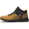Schnürboots TIMBERLAND "SPRINT TREKKER MID LACE UP WATERPROOF SNEAKER", Gr. 42, gelb (wheat, schwarz), Synthetik, Leder, sportlich, Schuhe, Winterstiefel, Schnürstiefel, Winterschuhe, wasserdicht