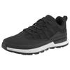 Sneaker TIMBERLAND "EURO TREKKER LOW LACE UP SNEAKER", Gr. 43,5, schwarz, Textil, sportlich, Schuhe