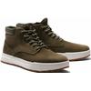 Schnürboots TIMBERLAND "MAPLE GROVEMID LACE UP SNEAKER", Gr. 43, grün (dunkelgrün), Leder, sportlich, Schuhe, Winterschuhe, Sneakerboots, Winterboots