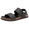 Outdoorsandale TIMBERLAND "Amalfi Vibes 2Band Sandal", Gr. 43, schwarz, Leder, sportlich, Schuhe