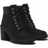 Schnürstiefelette TIMBERLAND "ALLINGTON HEIGHTSMID LACE UP BOOT", Gr. 37, schwarz, Leder, Synthetik, sportlich, Schuhe, Winterschuhe, Winterstiefel, Schnürboots, Winterboots