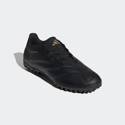 Fußballschuh ADIDAS PERFORMANCE "PREDATOR CLUB TF" Gr. 46, schwarz (core black / carbon gold metallic) Schuhe