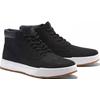Schnürboots TIMBERLAND "MAPLE GROVEMID LACE UP SNEAKER", Gr. 40, schwarz-weiß (schwarz, weiß), Leder, sportlich, Schuhe, Winterschuhe, Sneakerboots, Winterboots