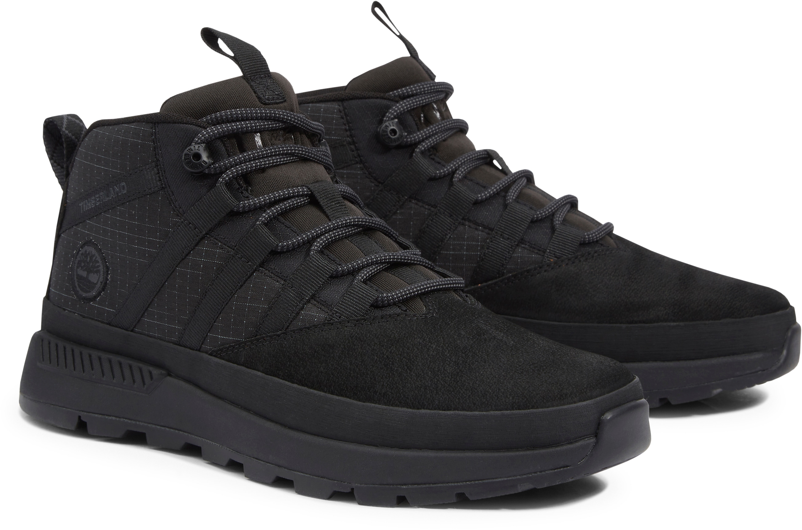 Sneaker TIMBERLAND "Euro Trekker Super Ox", Gr. 39, schwarz, Leder, Synthetik, Schuhe