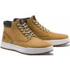 Schnürboots TIMBERLAND "MAPLE GROVEMID LACE UP SNEAKER", Gr. 43, gelb (wheat), Leder, sportlich, Schuhe, Winterschuhe, Sneakerboots, Winterboots