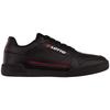 Sneaker LOTTO, Gr. 47, rot (schwarz, rot), Synthetik, Kunstfaser, sportlich, Schuhe, - besonders vielseitig zu kombinieren