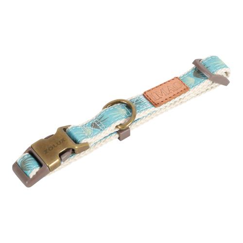 Zolux Taiga Halsband, blau Gr. L: 40-65cm Halsumfang, 25mm Hund