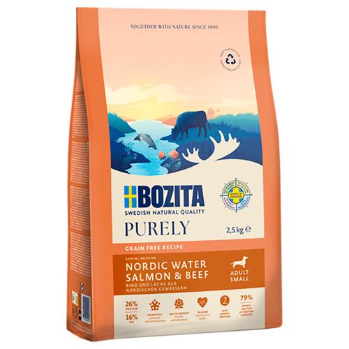 2,5kg Bozita Dog Purely Adult Small Grain Free Lachs & Rind Hundefutter trocken