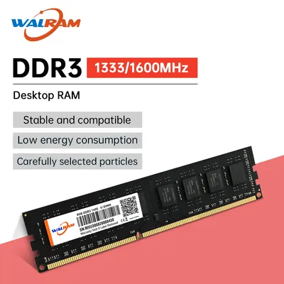 Walram ddr3 ram 8gb 1333mhz 1600mhz desktop speicher pc3 12800u 10600u desktop 240pins 1,5 v memoria