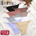 Sous-vêtements sexy pour femmes, lingerie sans couture, taille basse, culotte bikini