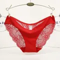 14 colori biancheria intima invisibile da donna spandex cavallo intimo donna sexy pizzo mutandine floreali nere slip senza cuciture