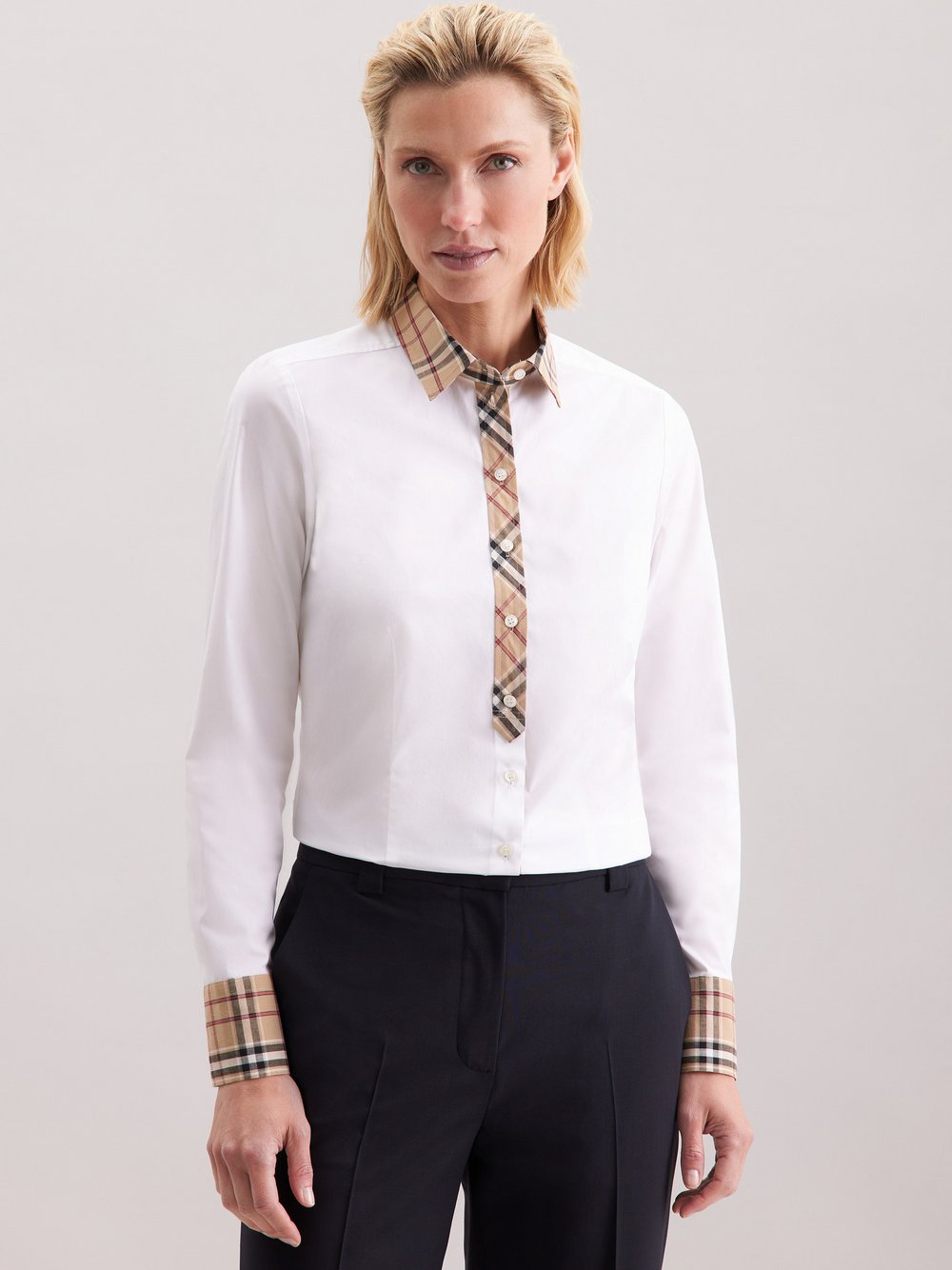 Seidensticker Hemdbluse Damen weiß, 52 Image