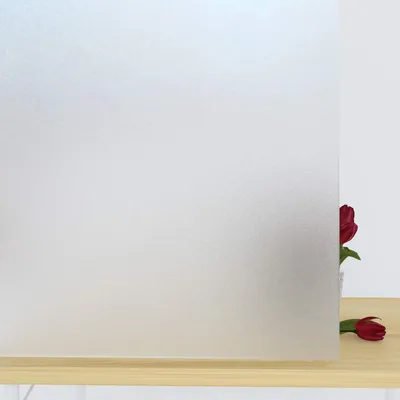 Frosted Privacy Glass Window Film Opaque Glass Vinyl Matte Window Sticker Door Cover Anti-UV Self