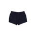 J.Crew Factory Store Athletic Shorts: Blue Solid Activewear - Women's Size 0