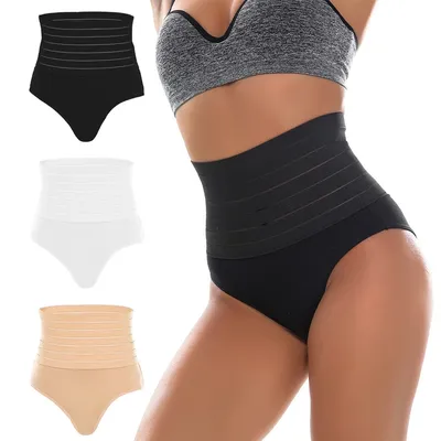 Cinoon Elastizität Formung Höschen für Frauen hohe Taille sexy Dessous bequeme weibliche Unterwäsche Image