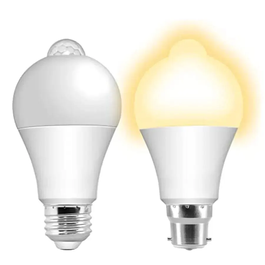 PIR-Bewegungsmelder, LED-Glühbirne, 220 V, 110 V, 12 W, 18 W, intelligente Glühbirne, bewegungsaktiviert, EIN/AUS, Heimleuchten, Lampe mit Bewegungssensor