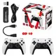 Videogioco Sticks M8 Console 2.4G Doppio controller wireless Game Stick 4K 20000 giochi 64GB Gioco