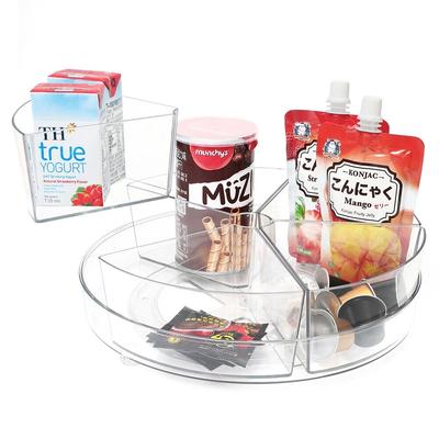 Lazy Susan Organizer with 5 Removable Storage Bins