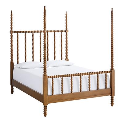 Dover Bed - Chestnut, King - Ballard Designs