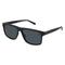 Timberland TB00006 Unisex-Sonnenbrille Vollrand Eckig Kunststoff-Gestell, schwarz