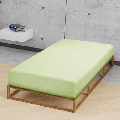 biberna Feinjersey-Spannbetttuch pistaziengrün, 1x 60x120 cm - 70x140 cm Image