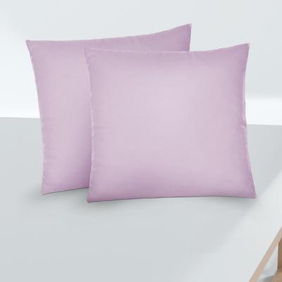 biberna Feinjersey-Kopfkissenbezug Doppelpack viola, 2x 40x40 cm Image