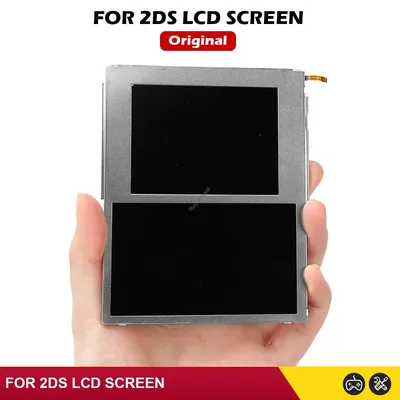 1PCS Original New Top Bottom LCD Display Screen For Nintend 2DS Replacement Screen Accessories