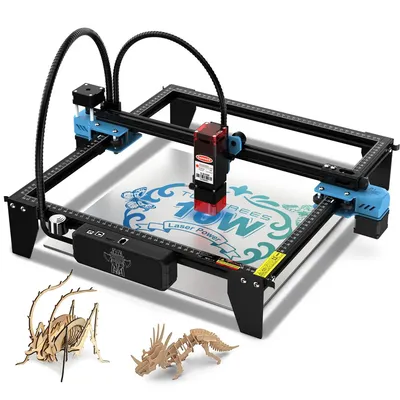 TwoTrees TTS-10 Pro 80W Laser Engraver Stainless Steel DIY Logo Printer Metal TTS-55Pro Laser