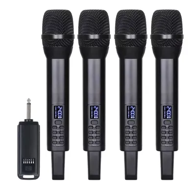 Recharging Echo Treble Bass 2.4G Wireless Handheld Microphone for Karaoke