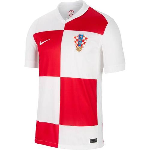 NIKE Herren Fantrikot Kroatien 2024 Stadium Home, Größe XL in Weiß