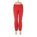 J.Crew Active Pants - Mid/Reg Rise: Red Activewear - Women's Size 6