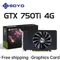 SOYO NVIDIA GPU GTX 750Ti 4G carte graphique GDDR5 128Bit 28nm PCI-E 3.0 cartes vidéo de jeu composants d