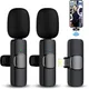 Microfono lavalier wireless per iPhone Android Microfono pratico Plug Play Microfono wireless per