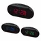 LED Alarm Clock Radio Digital AM/FM Radio Red With EU Plug Large LED Display Digital Radio Alarm