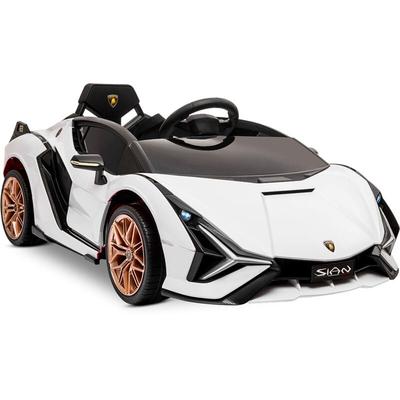 Elektroauto 12V Fernsteuerung Lamborghini Sian White Playkin Image