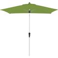 Ombrellone per il giardino in alluminio i 220x140cm ombrellone rettangolare per balcone e terrazza