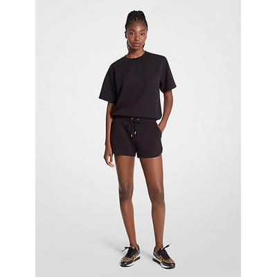 Michael Kors Logo Jacquard Knit Shorts Black M