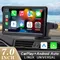 Autoradio Carplay Android avec télécommande, lecteur vidéo, écran tactile, AUX, USB, 7 pouces