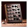 Coffee Capsule Storage Racks/Kcup Storage Racks are Made of Wood Holds up to 25 Coffee Capsules/For Coffee Bar Accessories Decoration and Home/Black