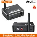 Ricevitore audio DAC Bluetooth 5.1 Convertitore digitale-analogico 3,5 mm AUX RCA L/R U-Disk Stereo