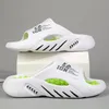 Männer Massage Hausschuhe Indoor Outdoor Sandalen Strand Casual Schuhe Weiche Sohle Rutschen Männer Flip-flops männer Sandalen Große größe 47