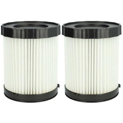 Vhbw - Filterset 2x Faltenfilter kompatibel mit Bosch gas 18V-10 l Nass- & Trockensauger - Filter, Image