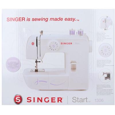 Start 1306 Nähmaschine 70 Watt 750 U/min 4mm Stichlänge / Stichbreite - Singer Image