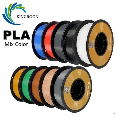 KINGROON PLA Filament 1.75mm 5/10KG pla Plastic For 3D Printer, Standard 1kg/roll 3D Printing