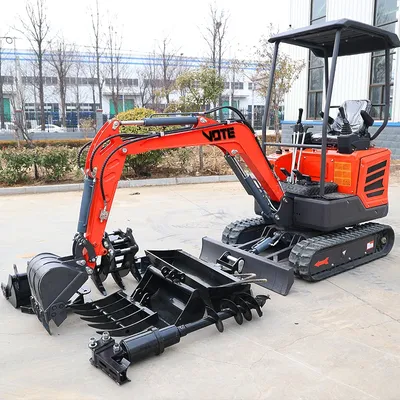 Mini Excavator 1 Ton EURO 5 Kubota Engine China Cheap 2 Ton Crawler 1.8 Ton home Digger 3 T bagger farm For Sale customized