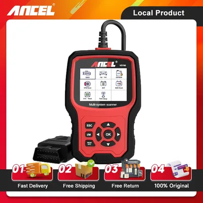 Ancel VD700 Car Diagnostic Tools OBD2 Scanner Full System Code Reader ABS EPB TPMS DPF OBD2 Code