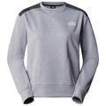 The North Face - Women's Reaxion Fleece Crew - Fleecepullover Gr XL grau